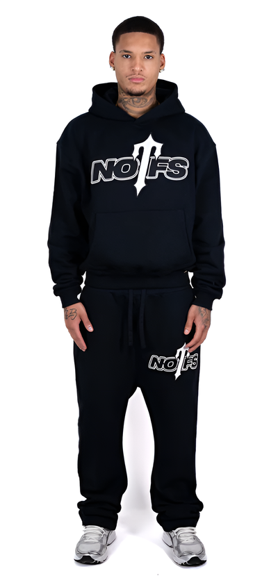 Black Trapstar x Nofs Sweatsuit