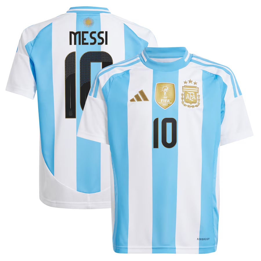 MAILLOT ENFANT ARGENTINE DOMICILE 2024 2025 MESSI