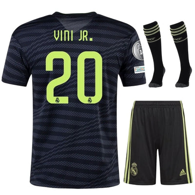 maillot-enfant-vini-jr-real-madrid-third-2022-2023