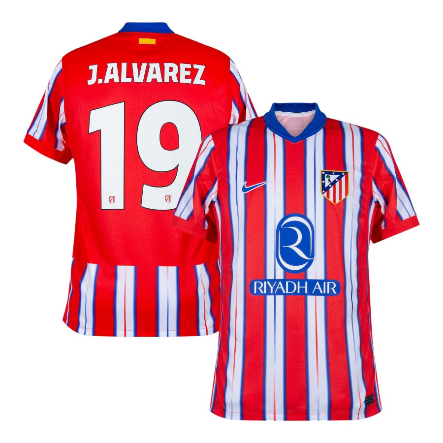 Maillot-Atletico-Madrid-Domicile-2024-2025-Alvarez