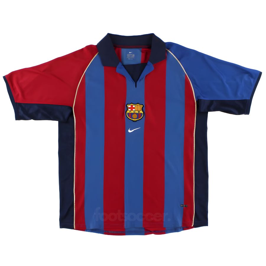 Maillot Barca Domicile 2001-2002