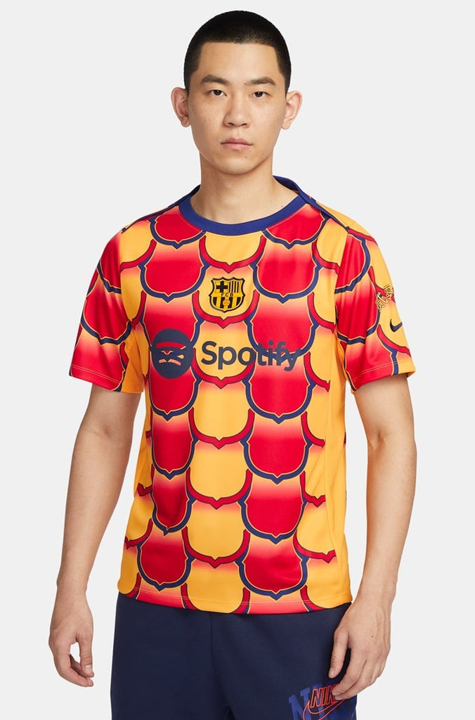 Maillot Barca Pre Match New Year Dragon 2023 2024