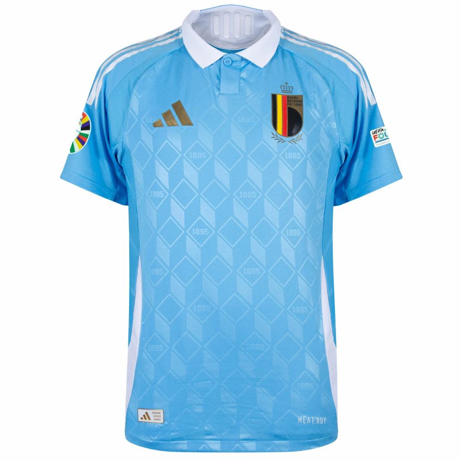 Maillot Belgique Exterieur Badges Euro 2024