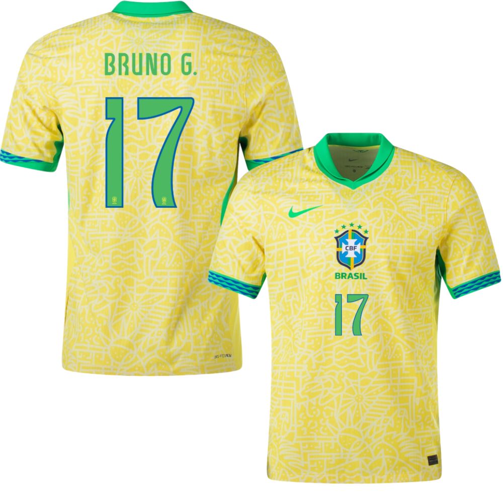 Maillot Bresil Domicile 2024 2025 Bruno