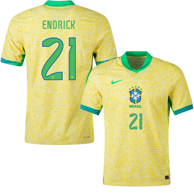 Maillot Bresil Domicile 2024 2025 Endrick