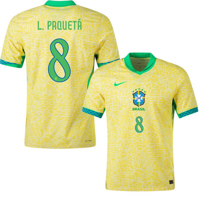 Maillot Bresil Domicile 2024 2025 PaquetÃ¡