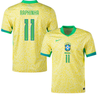 Maillot Bresil Domicile 2024 2025 Raphinha