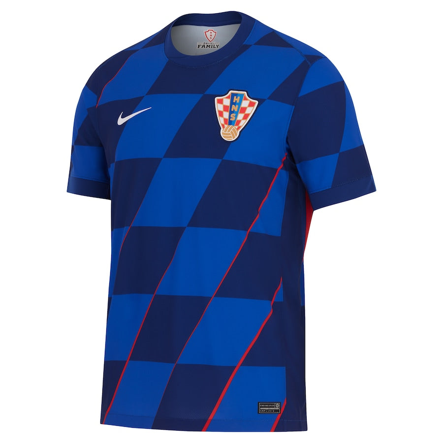 Maillot Match Croatie Exterieur Euro 2024