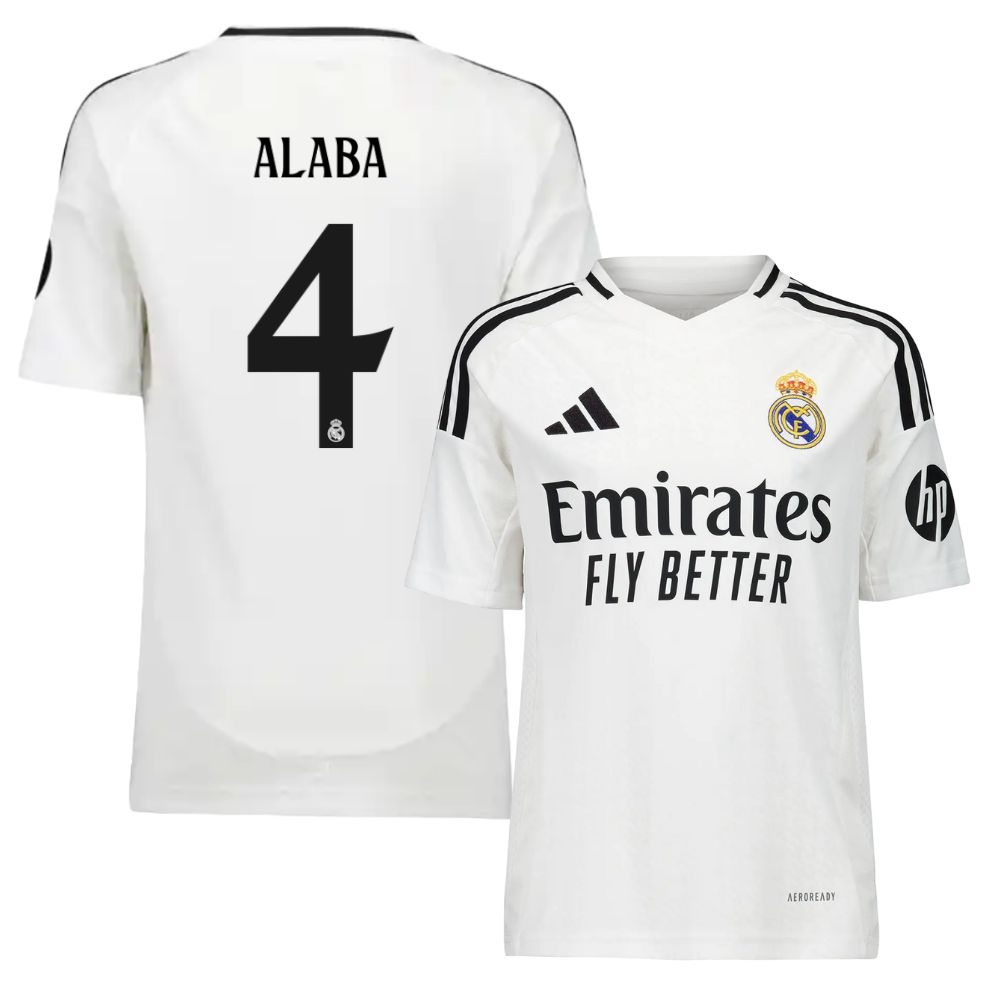 Maillot Enfant Real Madrid Domicile 2024 2025 Alaba