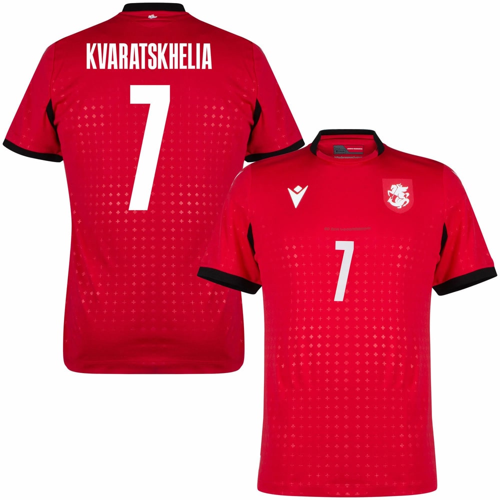 Maillot Enfant Georgie Third Euro 2024 KVARATSKHELIA