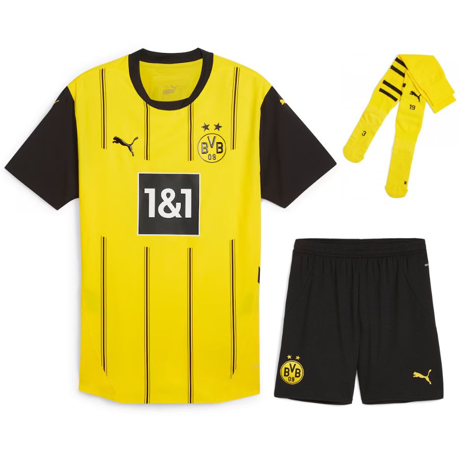 Maillot-Kit-Enfant-BVB-Dortmund-Domicile-2024-2025