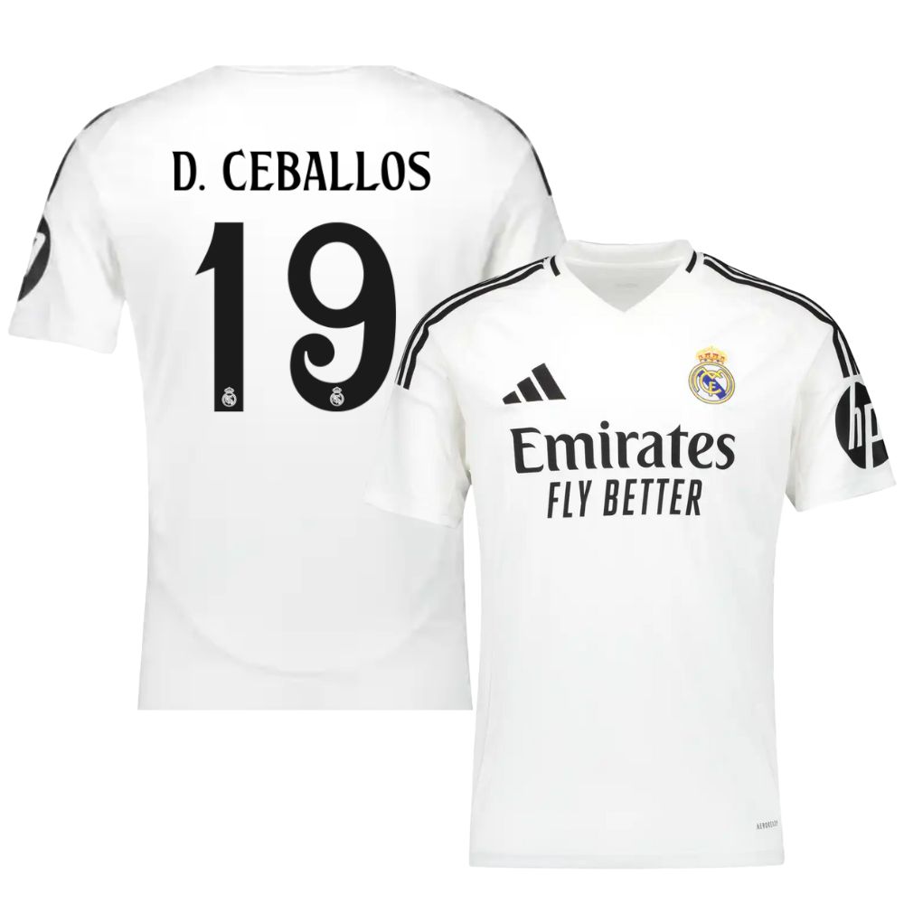 Maillot Real Madrid 2024 2025 Domicile Ceballos