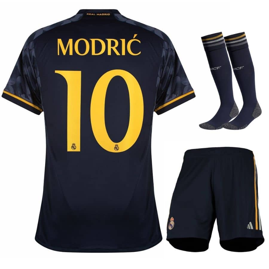 maillot-kit-enfant-real-madrid-exterieur-2023-2024-modric-1