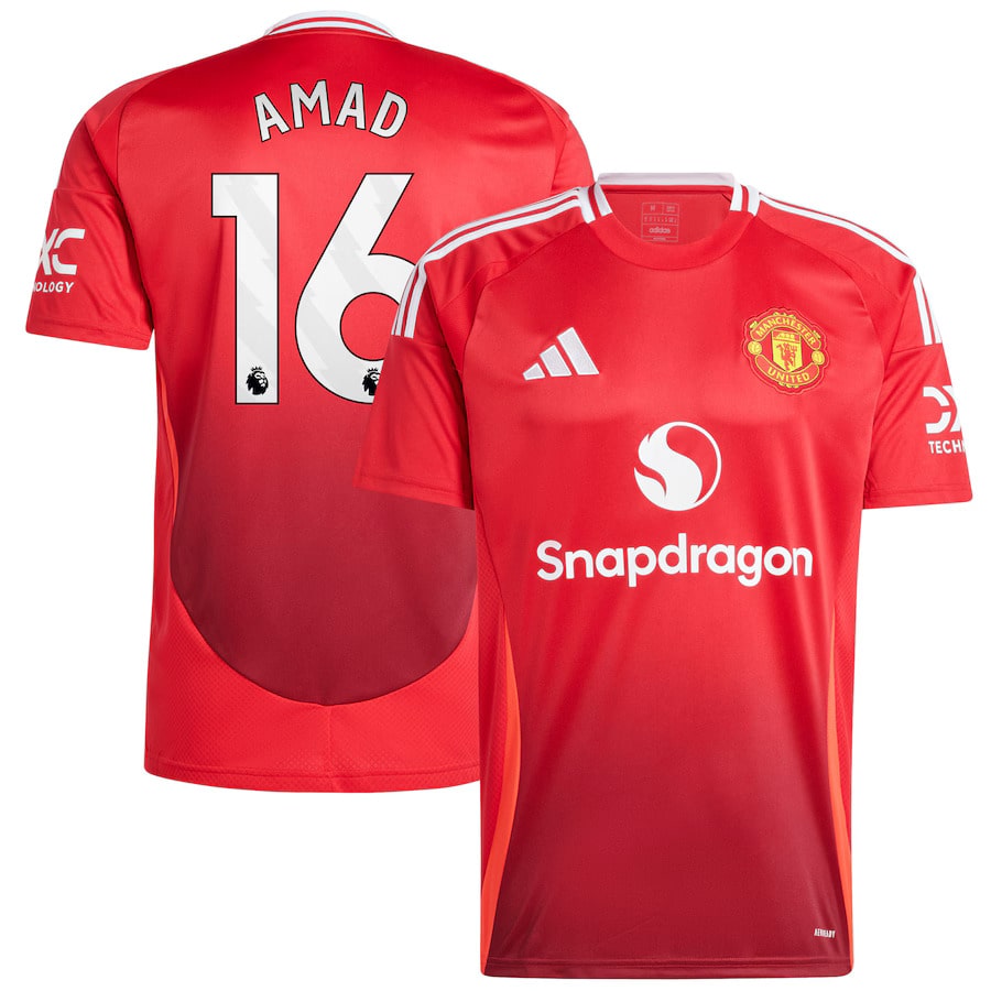 Maillot Manchester United Domicile 2024 2025 Amad