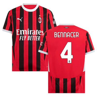 Maillot Milan AC Domicile 2024 2025 Bennacer