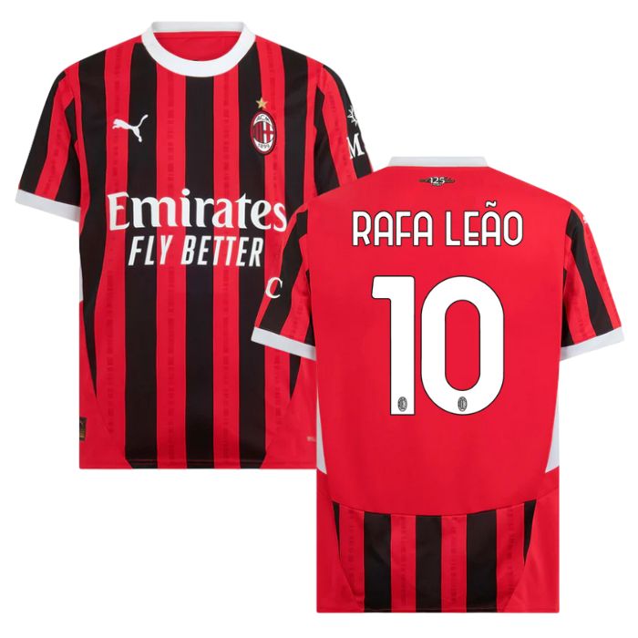 Maillot Milan AC Domicile 2024 2025 Rafael LeÃ£o