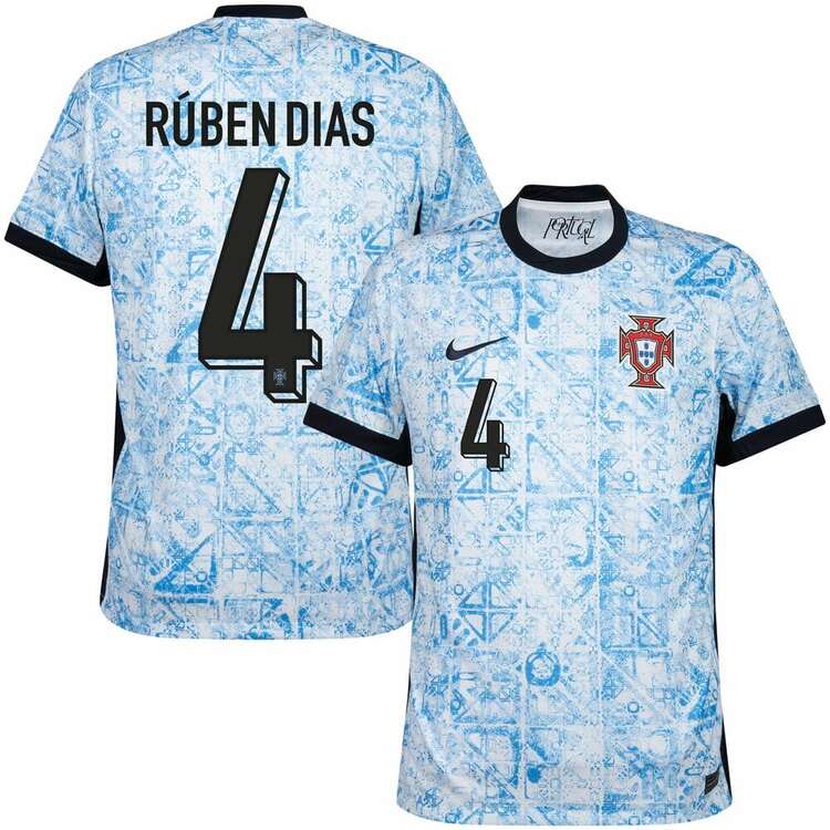 Maillot Portugal Exterieur 2024 2025 Ruben Dias