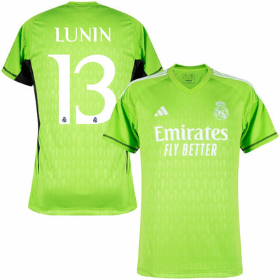 Maillot Real Madrid 2023 2024 Gardien Lunin