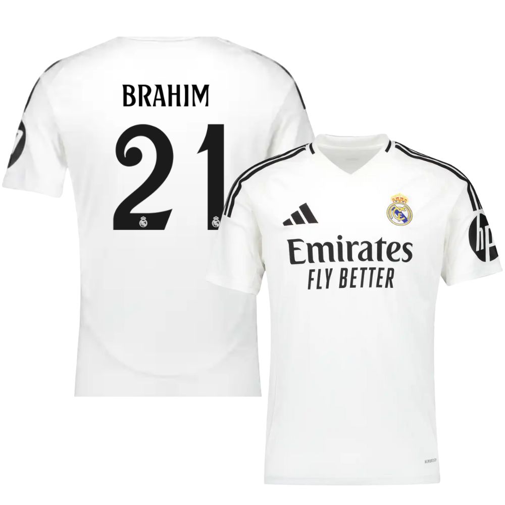 Maillot Real Madrid 2024 2025 Domicile Brahim