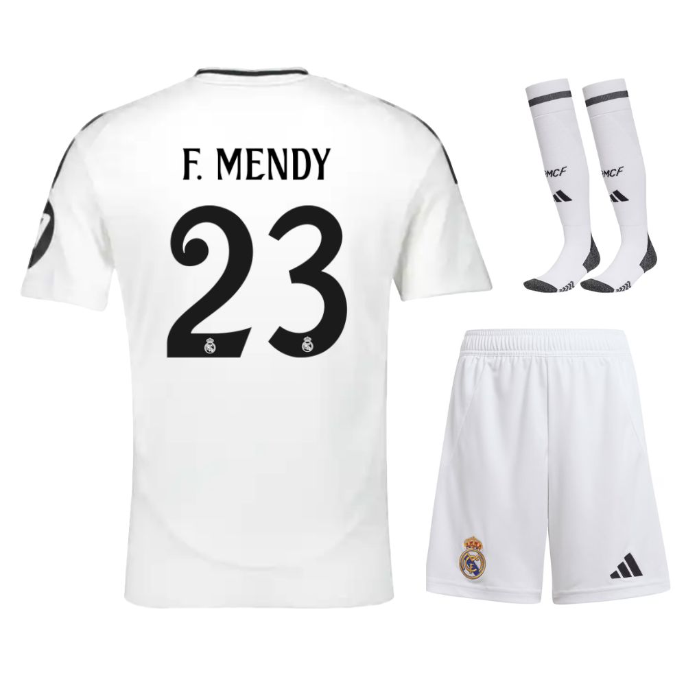 Maillot Kit Enfant Real Madrid Domicile 2024 2025 Mendy