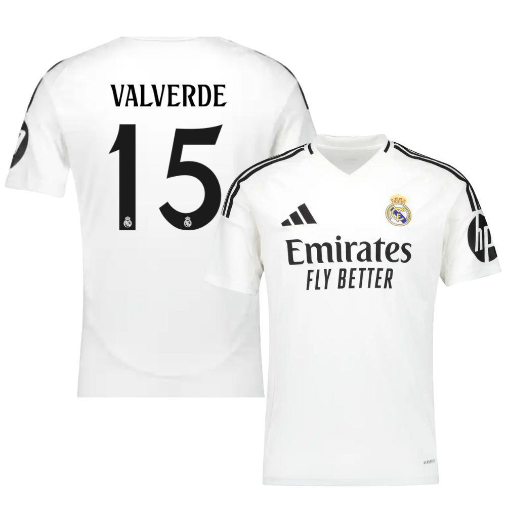 Maillot Real Madrid 2024 2025 Domicile Valverde