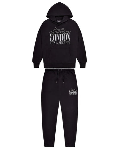 Trapstar London Tracksuit – Black Crystal